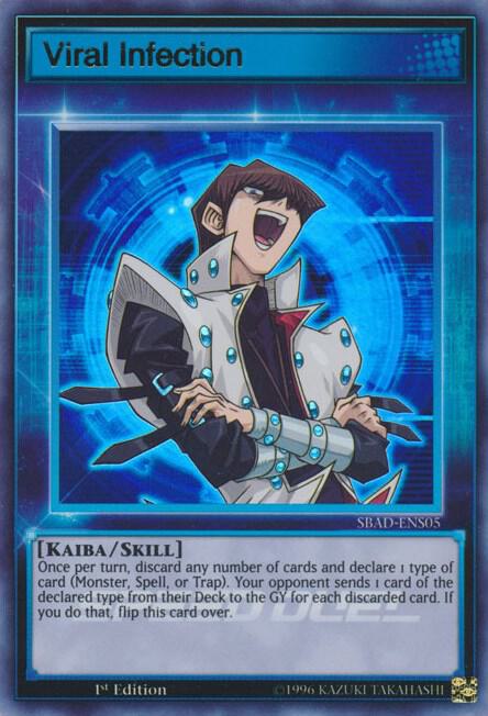 Viral Infection SBAD-ENS05 card from Speed Duel: Attack from the Deep
