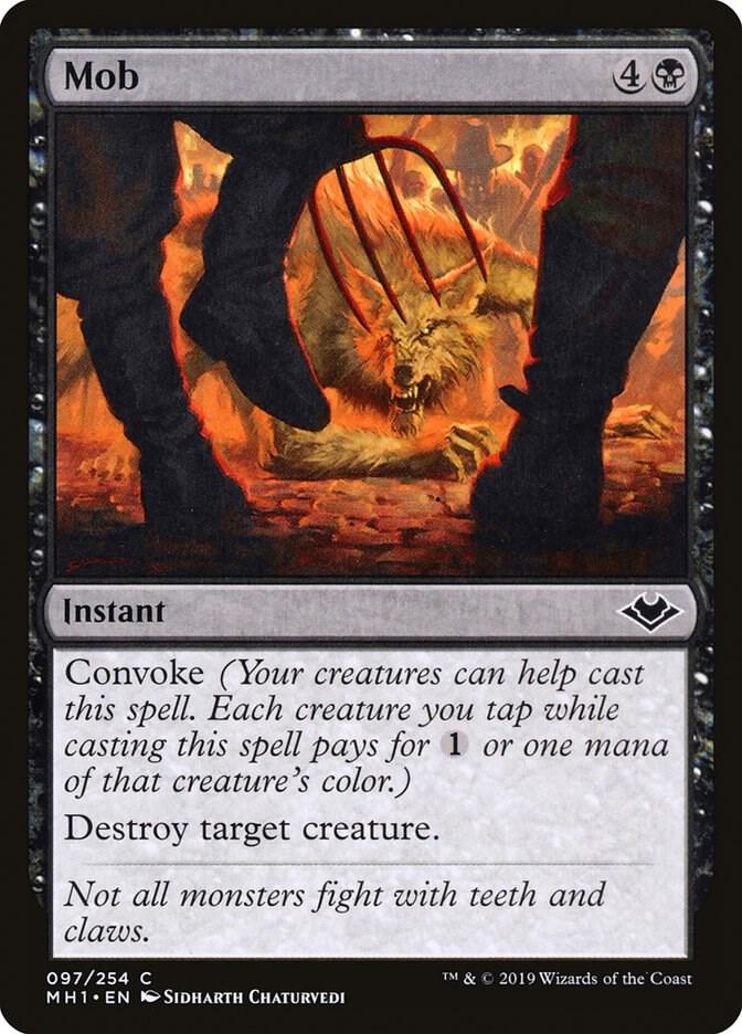 Mob 97 card from Modern Horizons