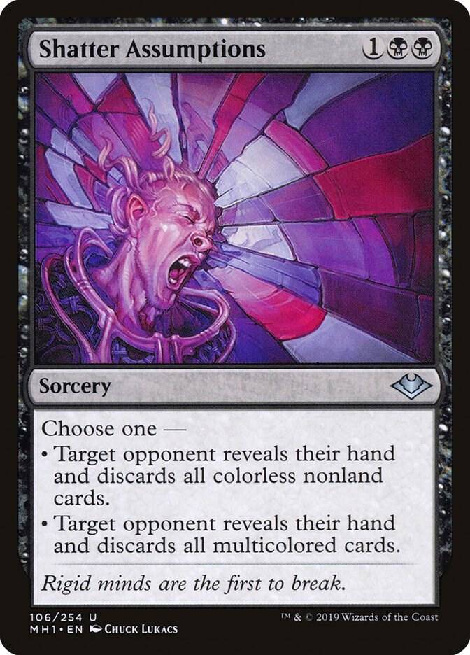 Shatter Assumptions 106 card from Modern Horizons