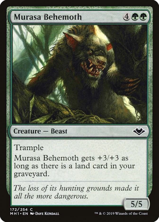 Murasa Behemoth 172 card from Modern Horizons