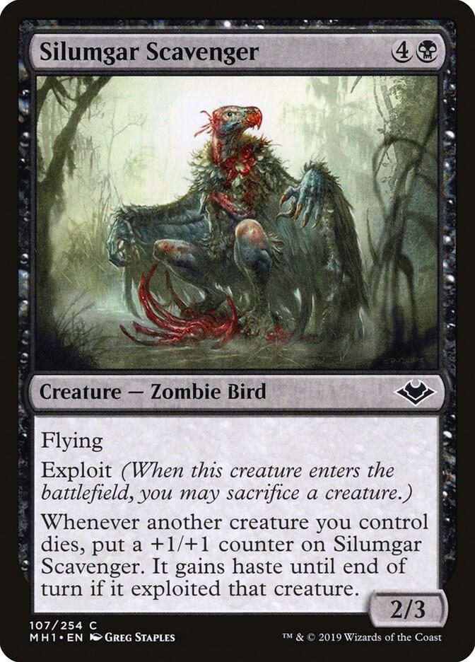 Silumgar Scavenger 107 card from Modern Horizons