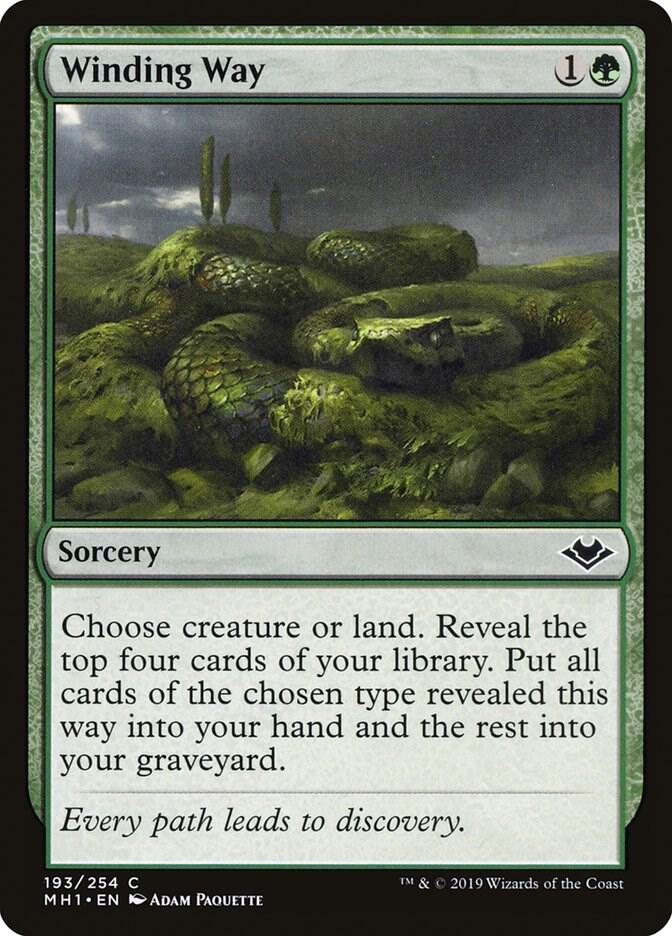 Winding Way 193 card from Modern Horizons