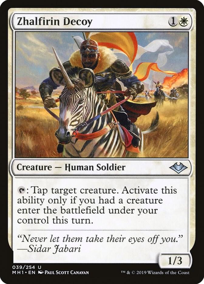 Zhalfirin Decoy 39 card from Modern Horizons