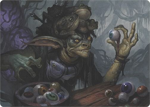 Warteye Witch (Art Series) 8 card from Art Series: Modern Horizons