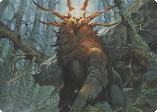 Ayula, Queen Among Bears (Art Series) 10 card from Art Series: Modern Horizons