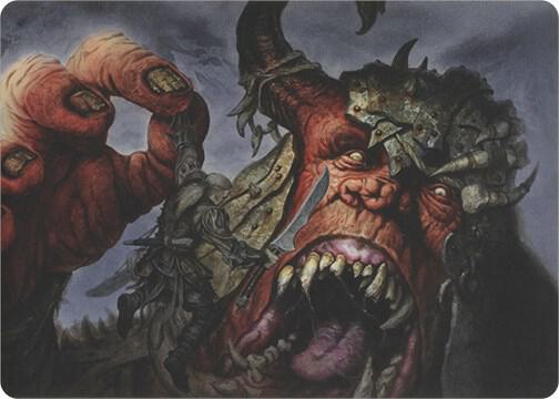Ravenous Giant (Art Series) 37 card from Art Series: Modern Horizons