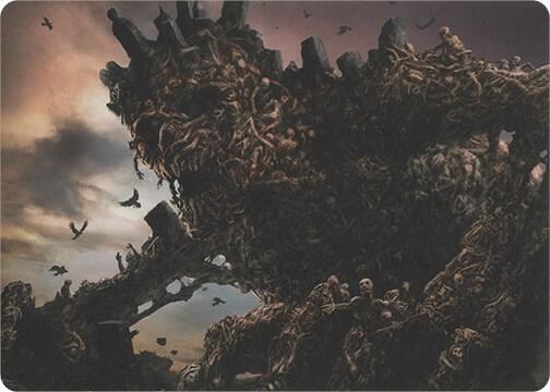 Hogaak, Arisen Necropolis (Art Series) 42 card from Art Series: Modern Horizons
