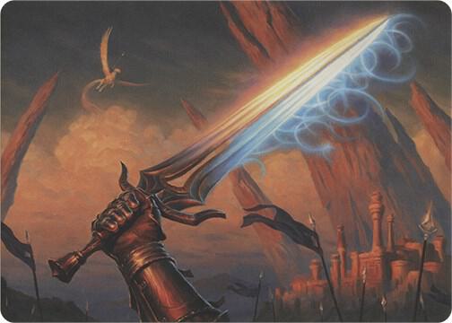 Sword of Truth and Justice (Art Series) 46 card from Art Series: Modern Horizons