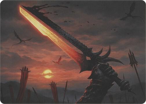 Sword of Sinew and Steel (Art Series) 47 card from Art Series: Modern Horizons