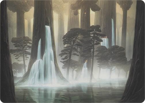 Waterlogged Grove (Art Series) 52 card from Art Series: Modern Horizons
