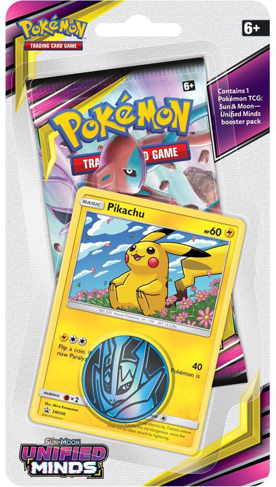 Unified Minds Single Pack Blister [Pikachu] card from SM - Unified Minds