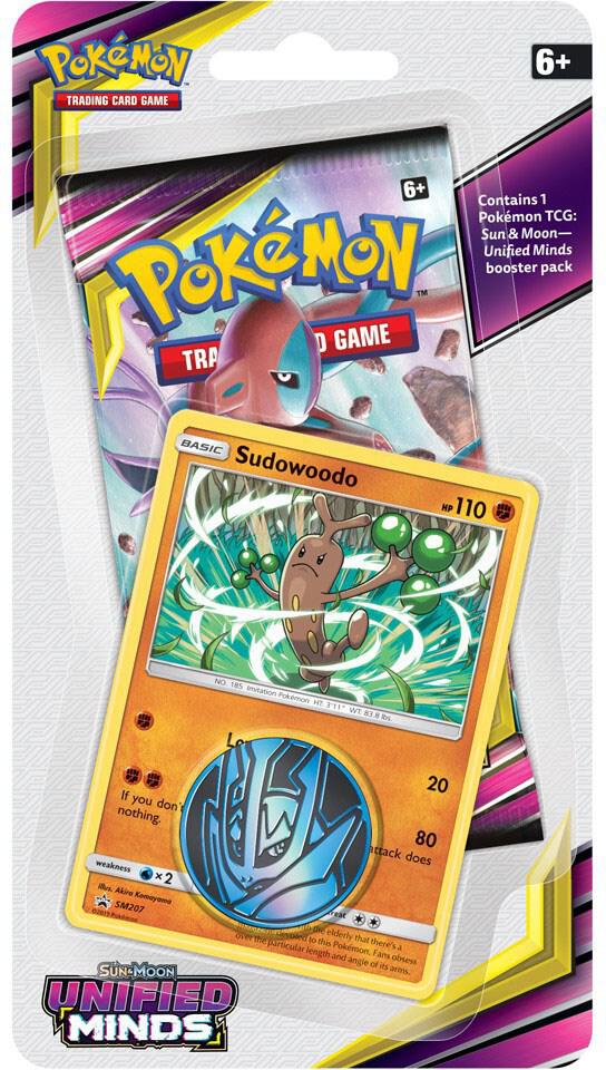 Unified Minds Single Pack Blister [Sudowoodo] card from SM - Unified Minds