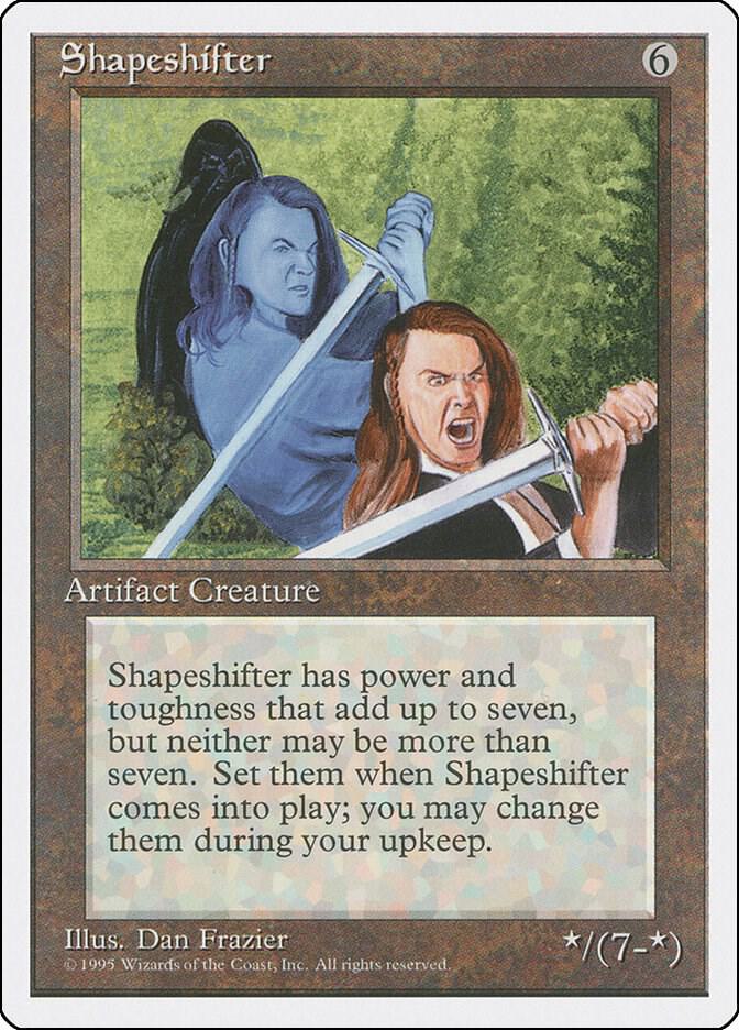 Shapeshifter card from Fourth Edition