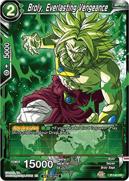 Broly, Everlasting Vengeance P-140 card from Promotion Cards