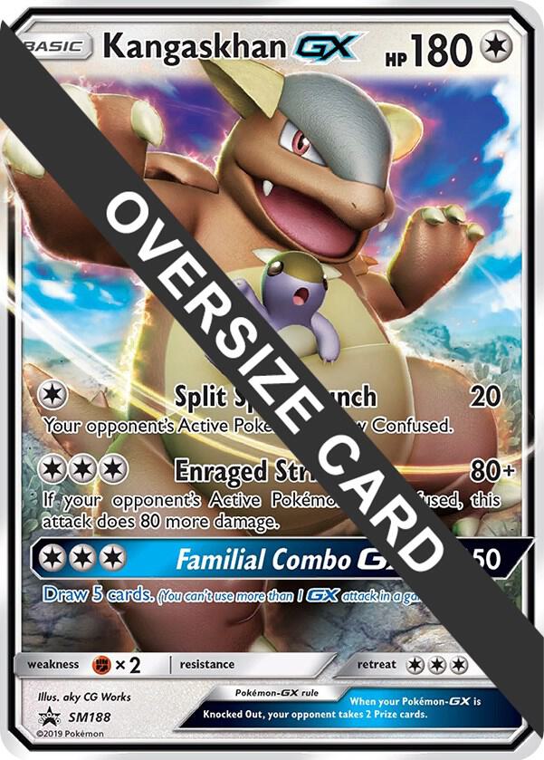 Kangaskhan GX (SM Black Star Promo) SM188 card from Jumbo Cards