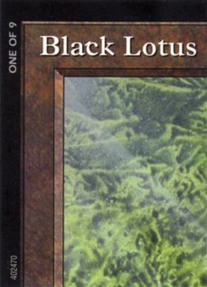 Black Lotus (1 of 9) (Ultra Pro Puzzle Quest) card from Media Promos