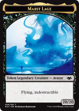 Marit Lage // Spirit Double-Sided Token 6 // 16 card from Modern Horizons