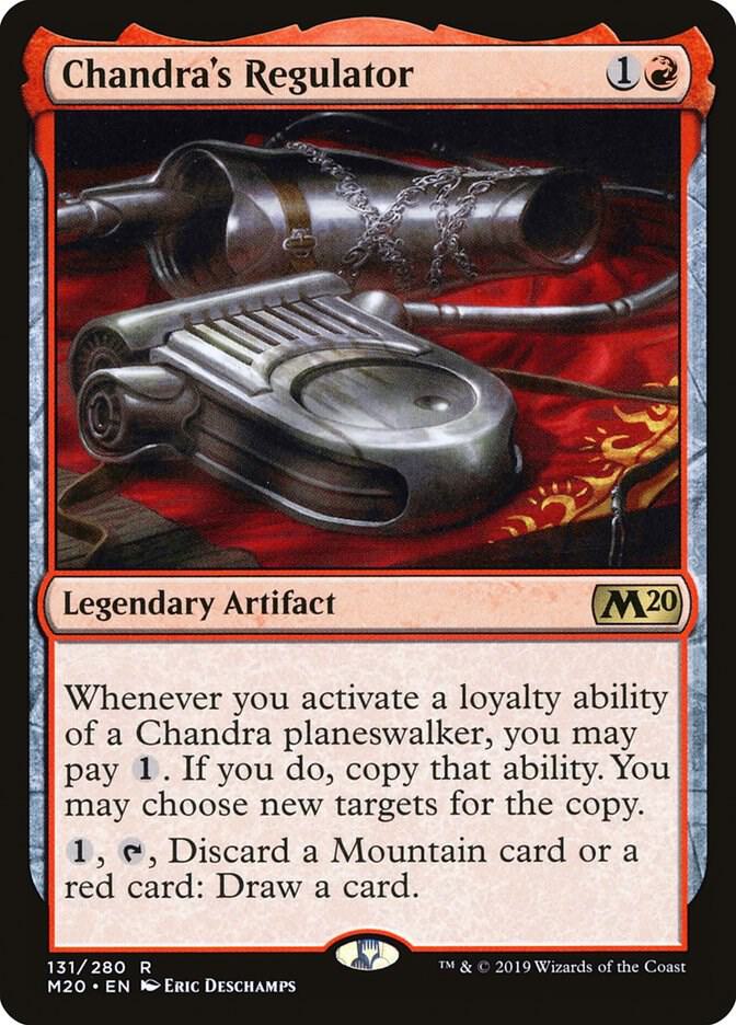 Chandra's Regulator 131 card from Core Set 2020