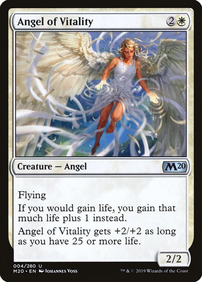 Angel of Vitality 4 card from Core Set 2020