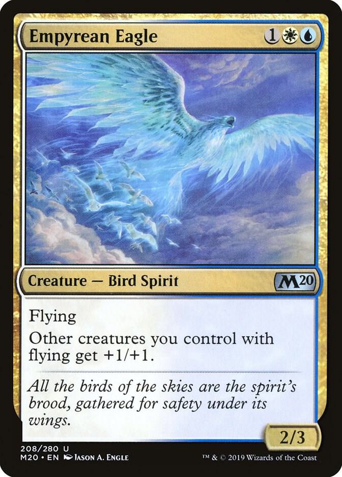 Empyrean Eagle 208 card from Core Set 2020