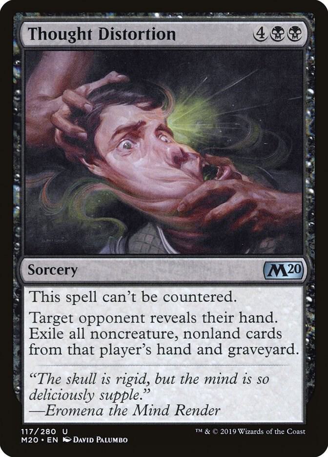 Thought Distortion 117 card from Core Set 2020