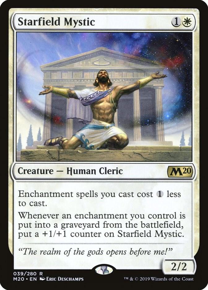 Starfield Mystic 39 card from Core Set 2020