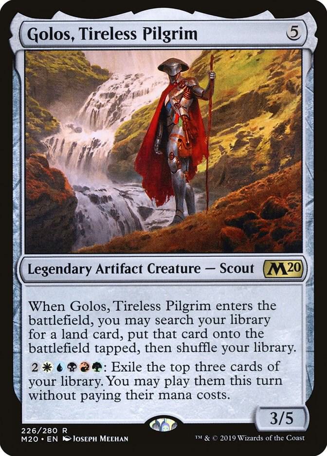 Golos, Tireless Pilgrim 226 card from Core Set 2020