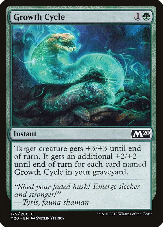 Growth Cycle 175 card from Core Set 2020