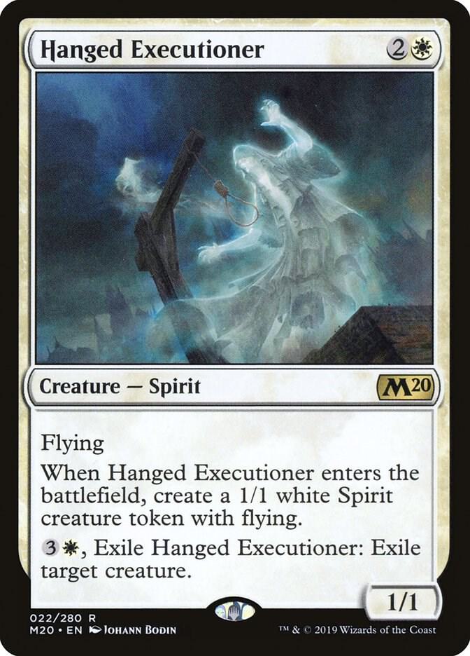 Hanged Executioner 22 card from Core Set 2020