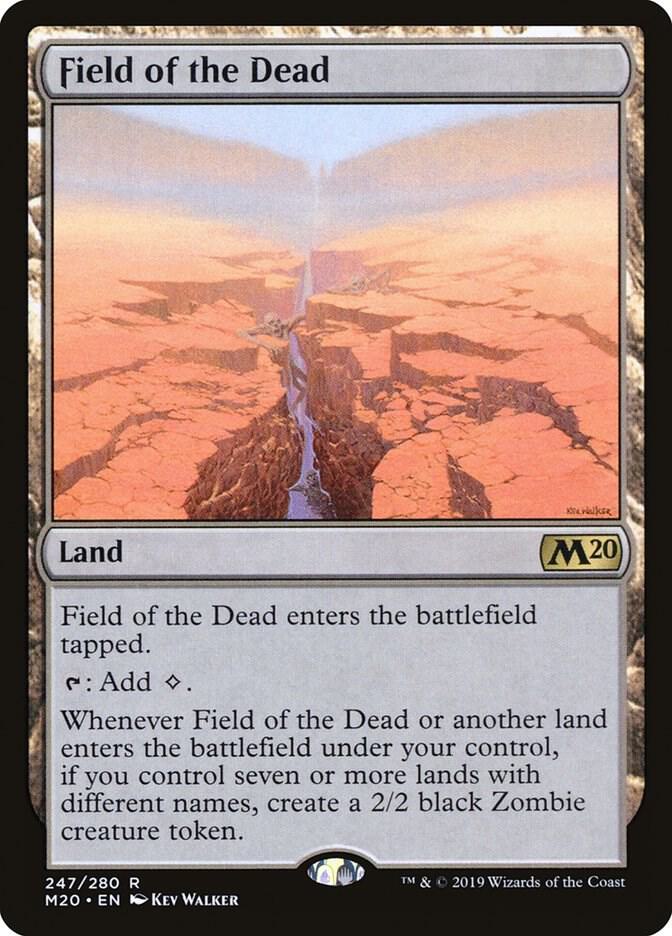 Field of the Dead 247 card from Core Set 2020