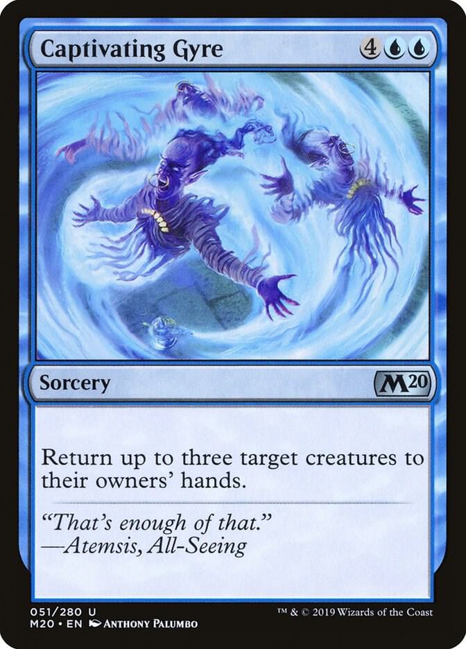 Captivating Gyre 51 card from Core Set 2020