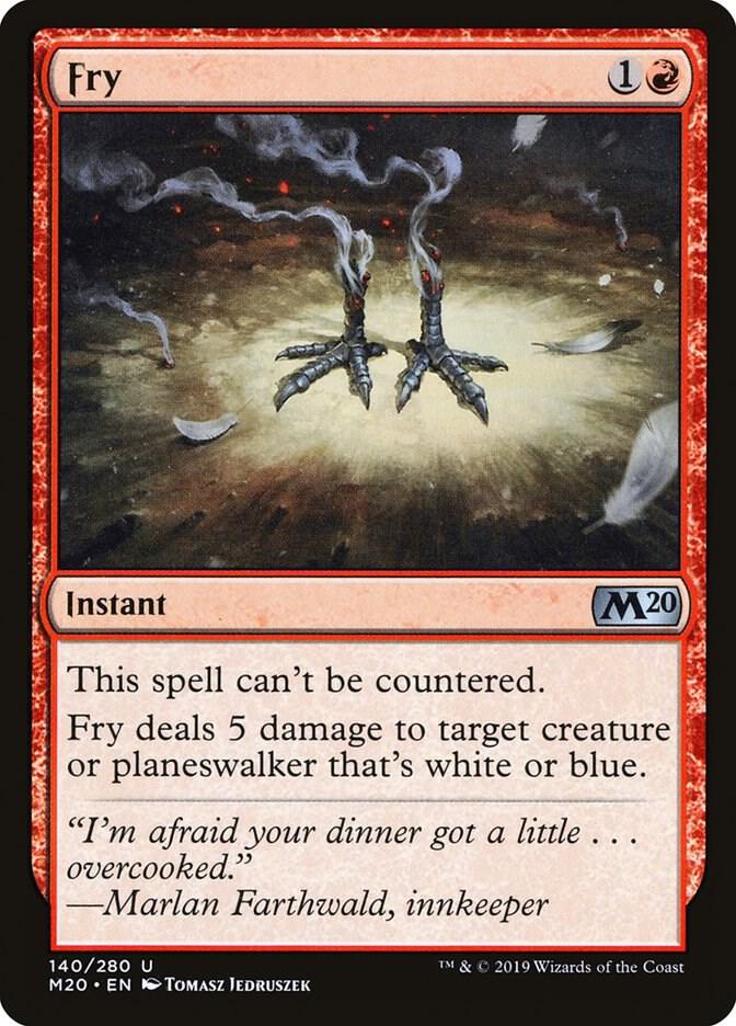 Fry 140 card from Core Set 2020