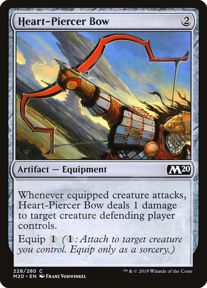 Heart-Piercer Bow 228 card from Core Set 2020