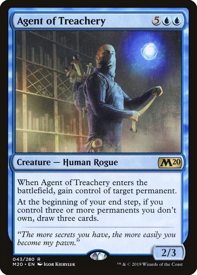 Agent of Treachery 43 card from Core Set 2020