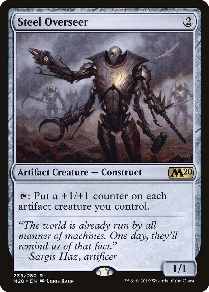Steel Overseer 239 card from Core Set 2020