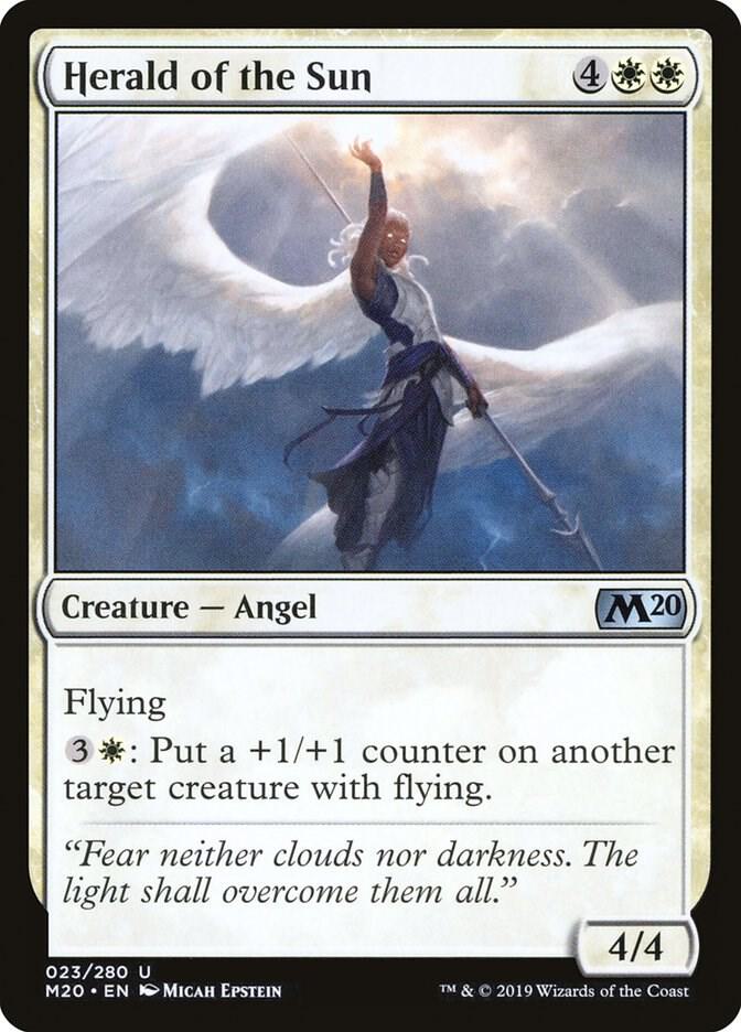Herald of the Sun 23 card from Core Set 2020