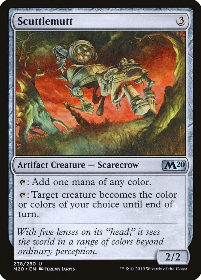 Scuttlemutt 238 card from Core Set 2020