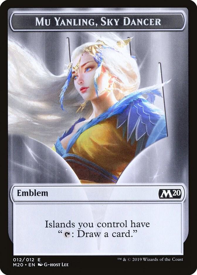 Emblem - Mu Yanling, Sky Dancer 12 card from Core Set 2020