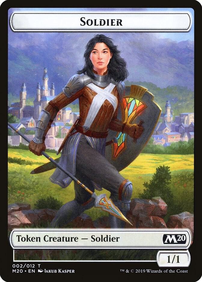 Soldier Token 2 card from Core Set 2020