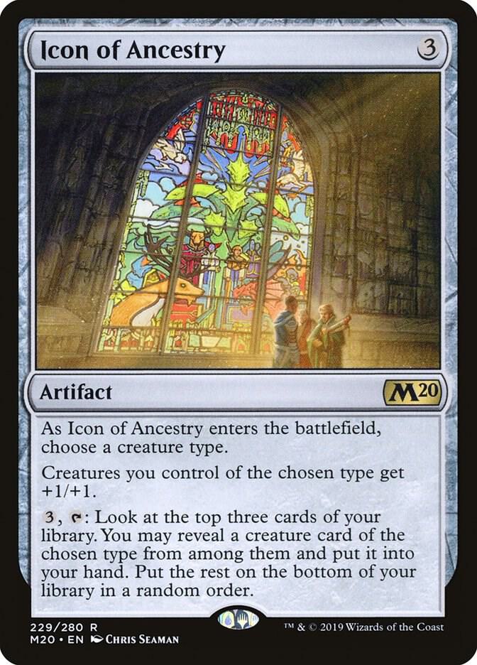 Icon of Ancestry 229 card from Core Set 2020