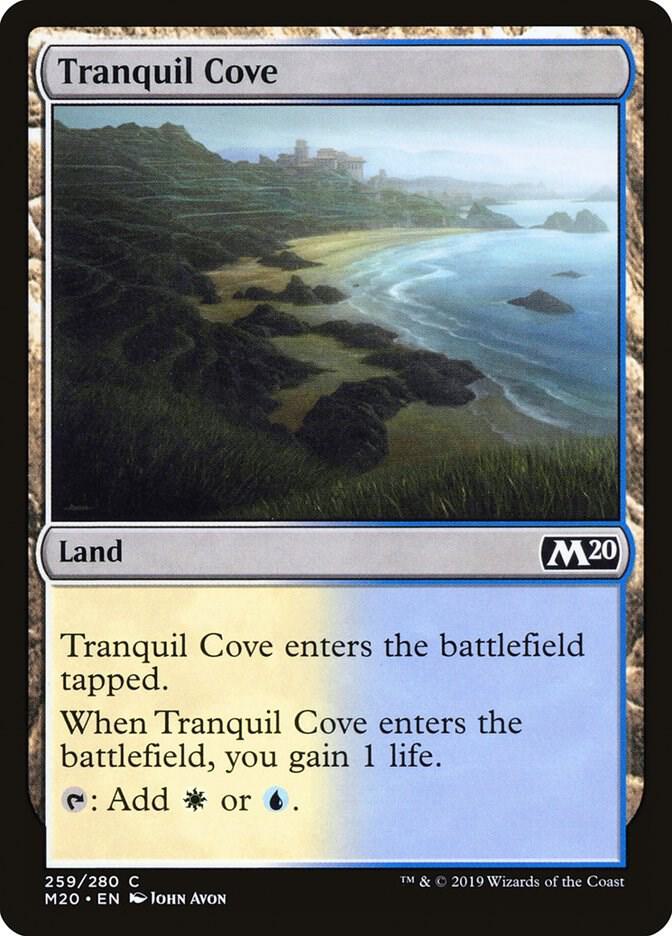 Tranquil Cove 259 card from Core Set 2020