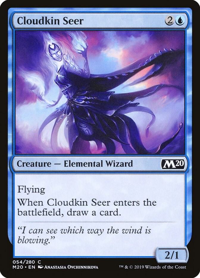 Cloudkin Seer 54 card from Core Set 2020