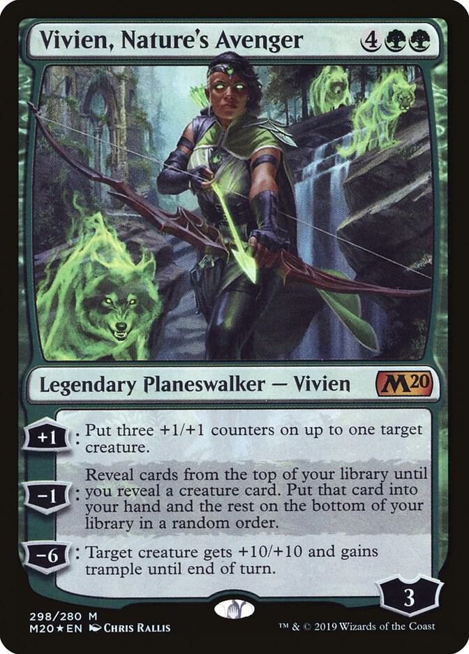Vivien, Nature's Avenger 298 card from Core Set 2020