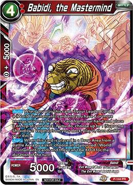 Babidi, the Mastermind (Power Booster) P-144 card from Promotion Cards