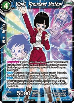 Videl, Proudest Mother (Power Booster: World Martial Arts Tournament) P-149 card from Promotion Cards