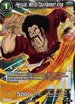 Hercule, World Tournament King (Power Booster) P-161 card from Promotion Cards