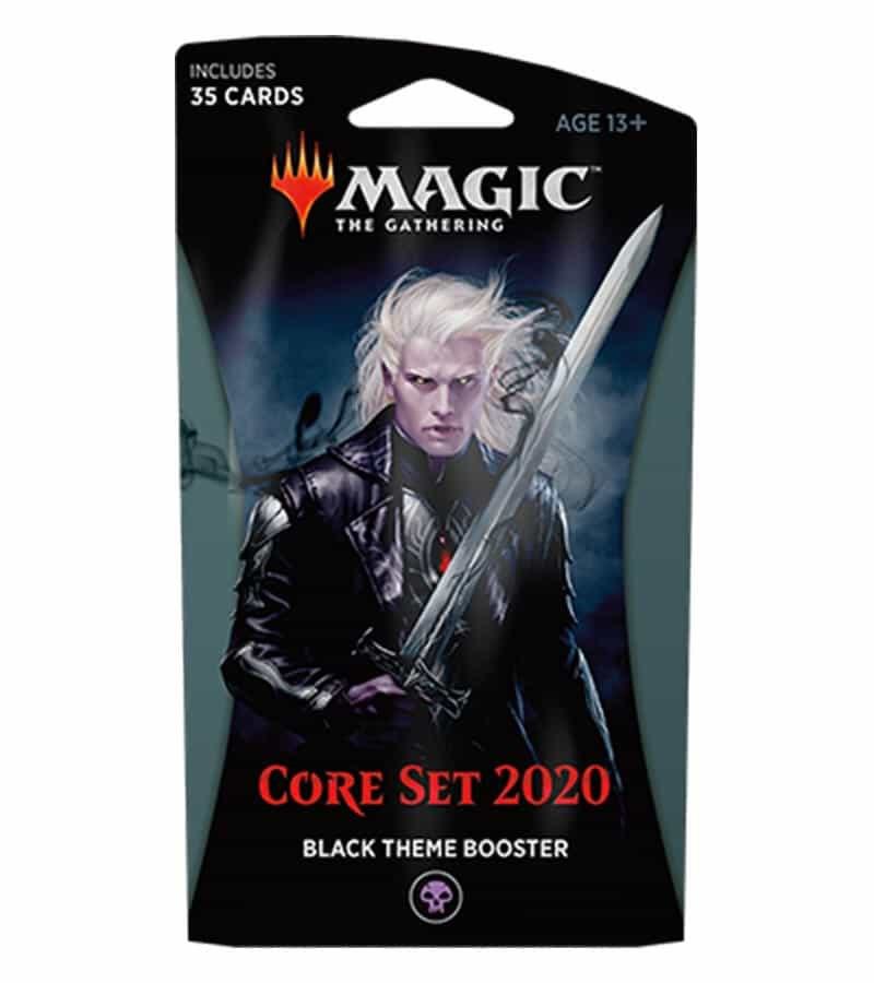Core Set 2020 Theme Booster [Black] sealed product from Core Set 2020