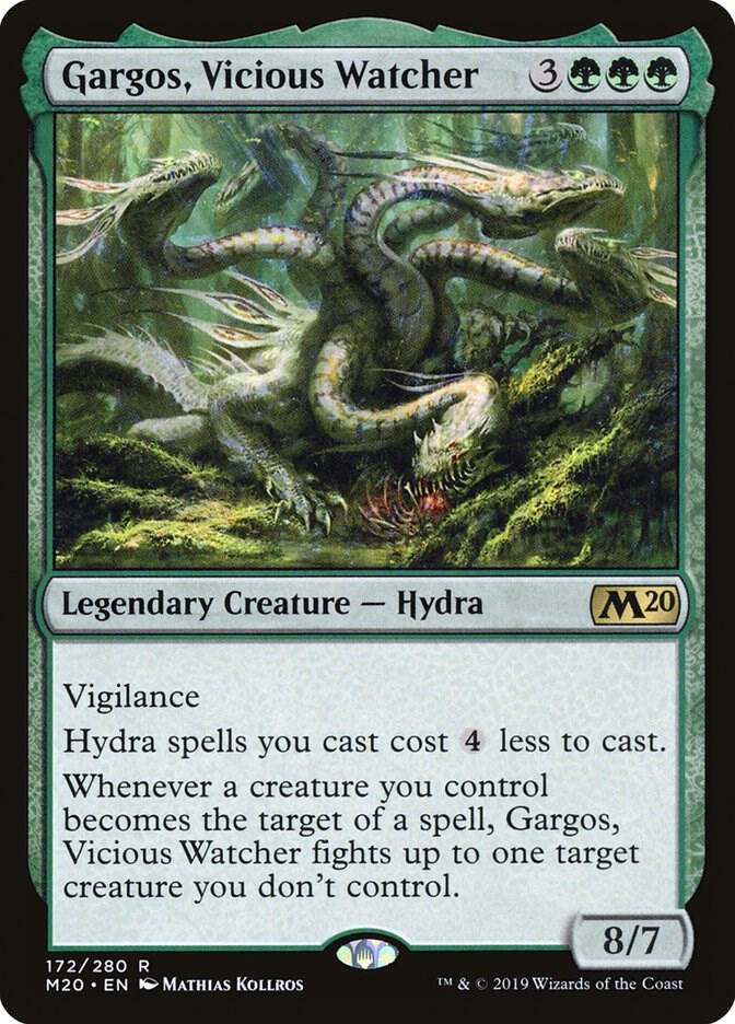 Gargos, Vicious Watcher 172 card from Core Set 2020