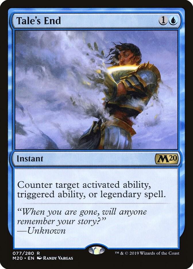 Tale's End 77 card from Core Set 2020