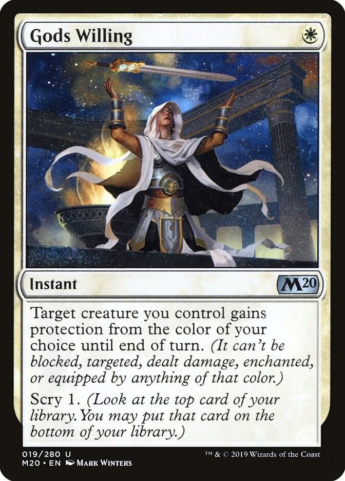 Gods Willing 19 card from Core Set 2020